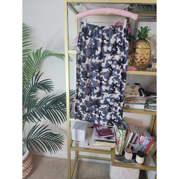 Bodycon Army Camo Print Pencil Skirt Size XS - Picture 3 of 6